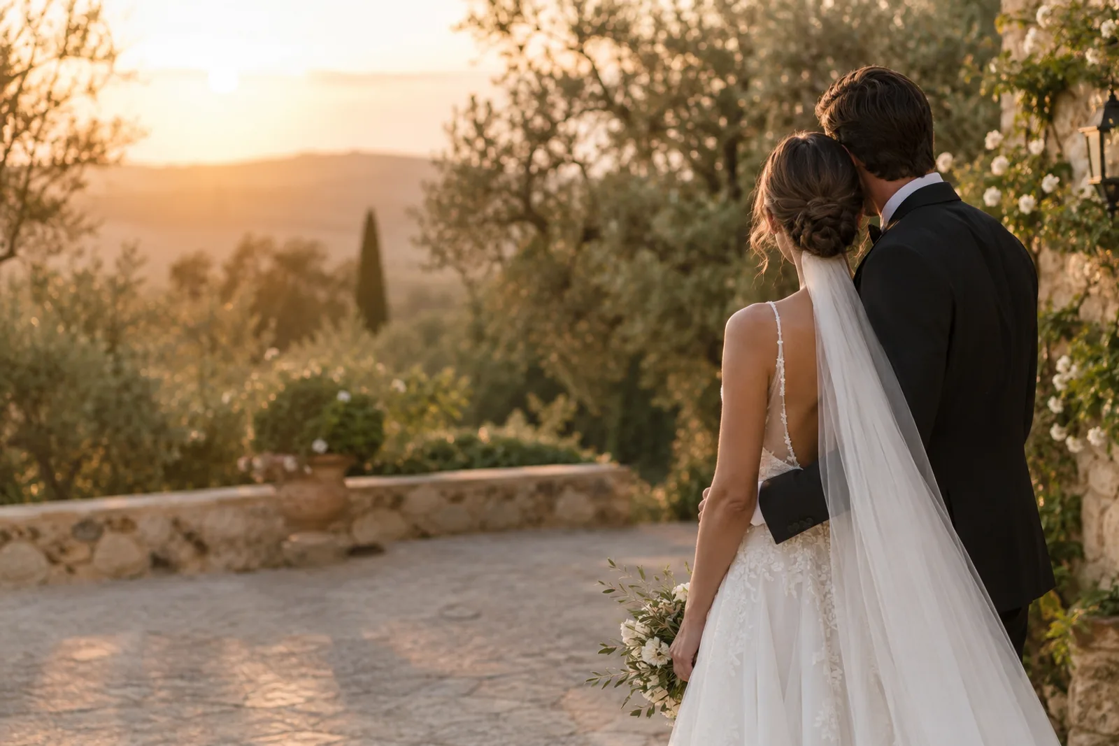Web de boda de Sofía y Alejandro abierta en un móvil
